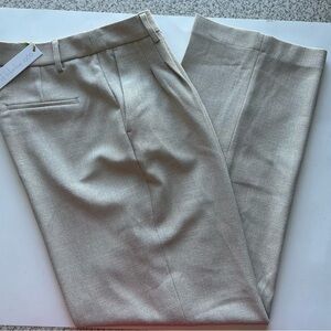 House of harlow classic cream wide leg pants size 10